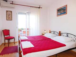 Гостевой дом Guest House Villa Jovana Будва Стандартный двухместный номер с 2 отдельными кроватями и видом на море-2